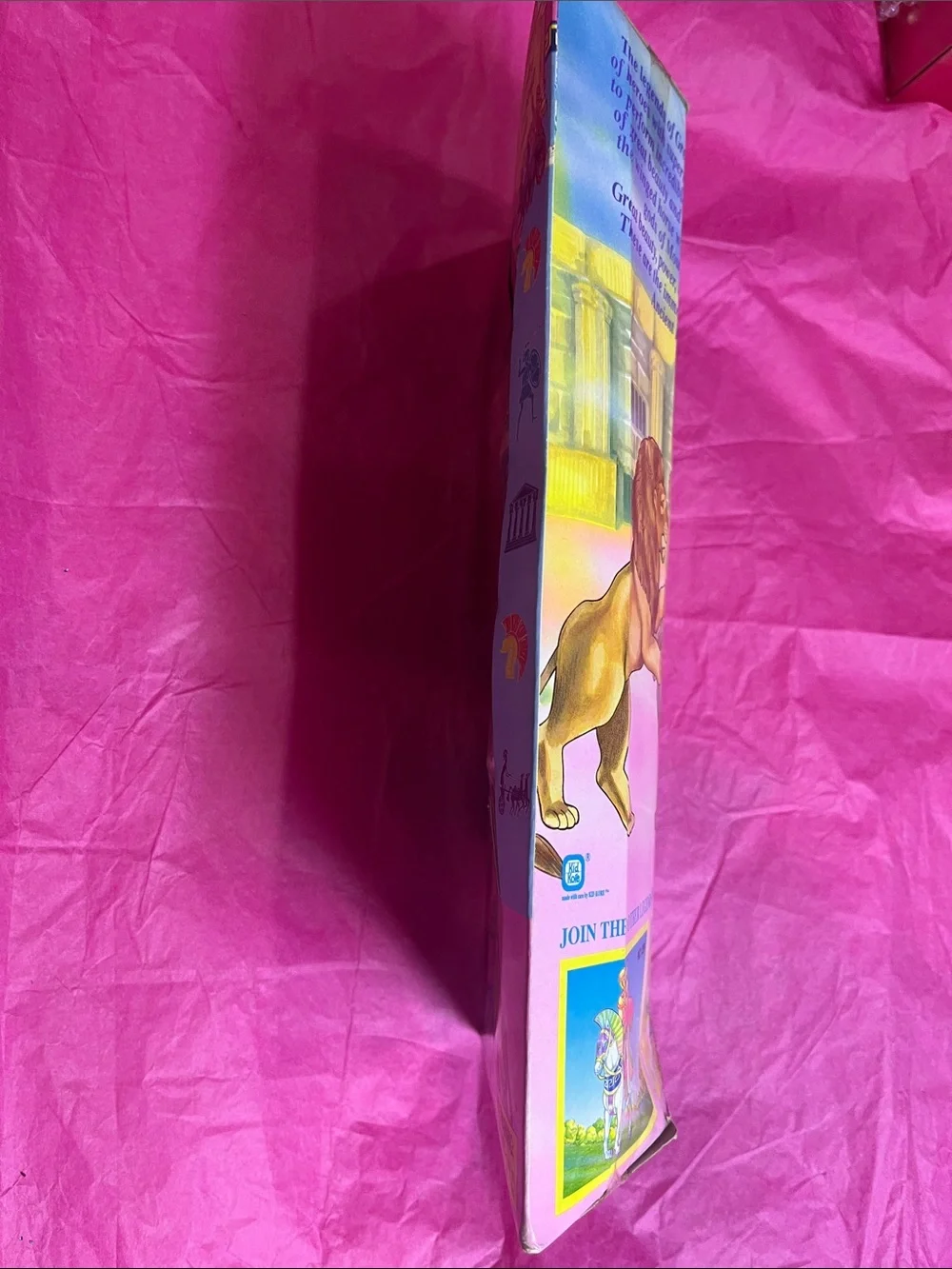 vintage 1996 Legends of Ancient Lands Roman Gladiator 12-inch action figure NRFB